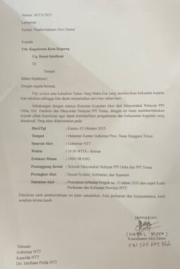 Tak Hanya Nelayan PPI Oeba, Nelayan Tenau Juga Ikut Geruduk Kantor Gubernur NTT