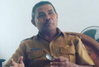 Kepala Dinas Lingkungan Hidup Kabupaten Ende, Kanisius Se (Foto: Mateus Bheri/CR)