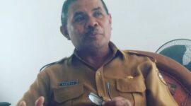 Kepala Dinas Lingkungan Hidup Kabupaten Ende, Kanisius Se (Foto: Mateus Bheri/CR)