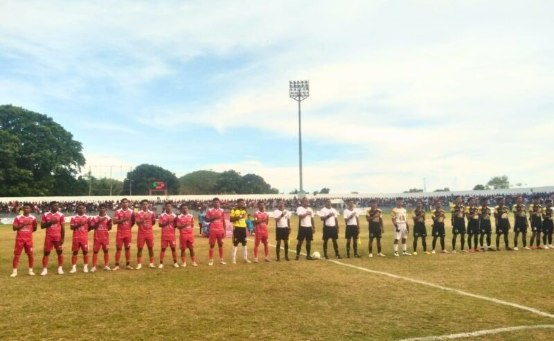 Laga antara Perse Ende versus Sergio FC (Foto: Meteus Bheri/SP)