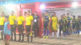 Laga krusial antara Persekota Kupang versus Perseftim Flotim (Foto: Mateus Bheri/SP)