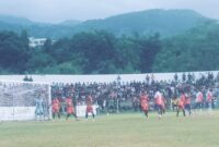 Pertandingan putaran kedua penyisihan grup A ETMC 2025, Perse Ende versus BMU Alor Pantar (Foto: Mateus Bheri/SP)