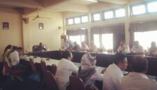 Rapat Dengar Pendapat (RDP) DPRD Kabupaten Ende dengan Inspektorat, BPKAD, dan Bappeda (Foto: Mateus Bheri/SP)