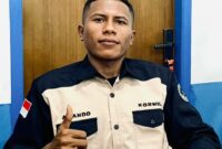 Koordinator Wilayah Badan Gizi Nasional Kabupaten Ende, Aliando Djogo (Foto: Mateus Bheri/SP)