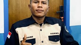 Koordinator Wilayah Badan Gizi Nasional Kabupaten Ende, Aliando Djogo (Foto: Mateus Bheri/SP)