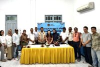 Rapat koordinasi bersama SPPG se-Kabupaten Ende (Foto: Mateus Bheri/SP)