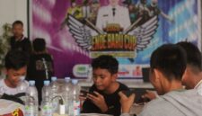 Peserta turnamen billiard dan e-sport (Foto: Mateus Bheri/SP)