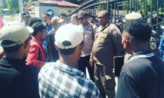 GMNI Ende Ngaku Kecewa Tidak Bertemu Bupati Badeoda Saat Aksi Demonstrasi