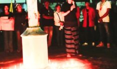 Cipayung Ende Gelar Aksi 1000 Lilin Untuk Kematian Adik Edwin dan Kemanusian