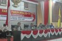 Rapat Paripurna DPRD Ende dengan agenda penyampaian laporan hasil pembahasan dan rekomendasi DPRD Ende atas laporan pertanggung jawaban LKPJ Bupati Ende tahun anggaran 2025 (Foto; Mateus Bheri/SP)
