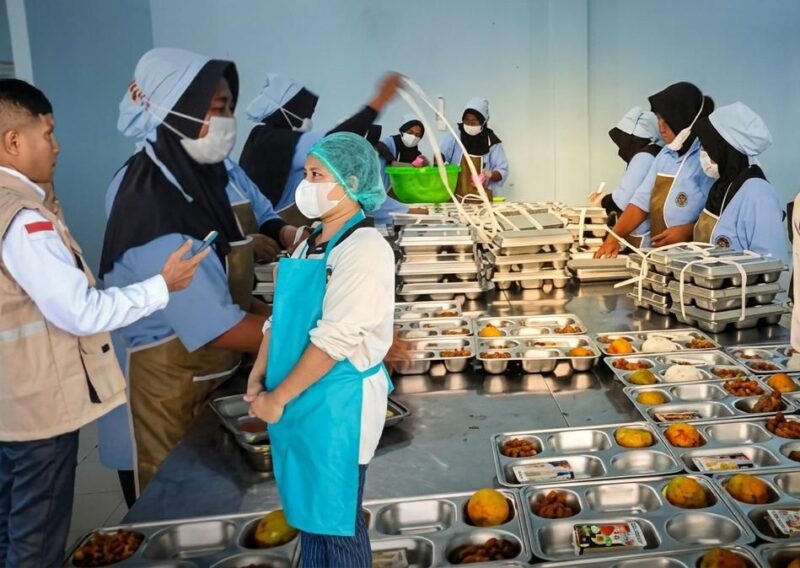 Aktivitas salah satu dapur MBG di Kabupaten Ende (Foto: Istimewa)