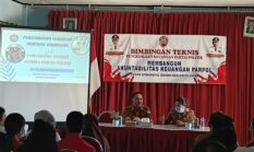 Kesbangpolda Ende Gelar Bimtek Pengelolaan Keuangan Bagi Partai Politik