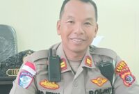 Kasat Lantas Polres Ende, I Gede Wisma (Foto: Mateus Bheri/SP)