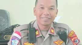 Kasat Lantas Polres Ende, I Gede Wisma (Foto: Mateus Bheri/SP)
