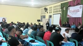 Pembukaan kegiatan pelatihan pelatih lisensi daerah zona dua Flores - Lembata (Foto: Mateus Bheri/SP)