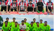 Laga perdana antara SMANSA Wolowaru vs SMAK St. Petrus (Foto: Mateus Bheri/SP)