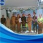 Foto bersama usai penyerahan sebidang tanah di Desa Nggesa (Foto: Mateus Bheri/SP)