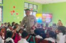 Edukasi dan sosialisasi dari Polsek Wolowaru kepada Siswa dan Guru di SDK Wolondopo 1 (Foto: Mateus Bheri/SP)