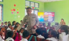 Polsek Wolowaru Ende Beri Edukasi Untuk Siswa di SDK Wolondopo 1; Cegah Perundungan di Sekolah