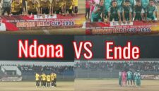Partai Semifinal Antara Kecamatan Ndona vs Kecamatan Ende (Foto: Mateus Bheri/SP)