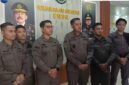 Kepala Kejaksaan Negeri (Kajari) Ende, Dr. Subagio Gigi Wijaya, S.H.,M.H didampingi Kasi Pidsus dan Pidum sedang memberikan keterangan Pers (Foto: Mateus Bheri/SP)