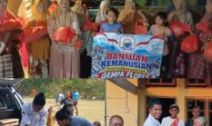 Sisir Wilayah Utara Ende, Diaspora Ende Lio Sare Kutai Timur Kaltim Serahkan Bantuan Sembako dan Susu Untuk Kelompok Rentan