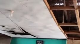 Sekolah di Ende yang mengalami kerusakan akibat Gempa Bumi (Foto: Istimewa)