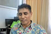 Kepala Bidang Aset Daerah BPKAD Kabupaten Ende, Herman Mbipi (Foto: Mateus Bheri/SP)