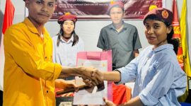 Ketua Terpilih PMKRI Cabang Ende Periode 2026/2027, Maria Regina Tipa (Foto: Mateus Bheri/SP)