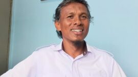 Kepala Dinas PU Kabupaten Ende, Mustaqim Mberu (Foto: Mateus Bheri/SP)